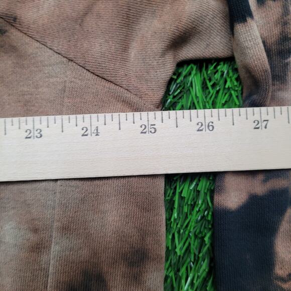 Custom Bleach Dye Nike Dri-FIT Cropped Sweatshirt Womens Oversized L/XL Boxy Fit - Picture 8 of 11